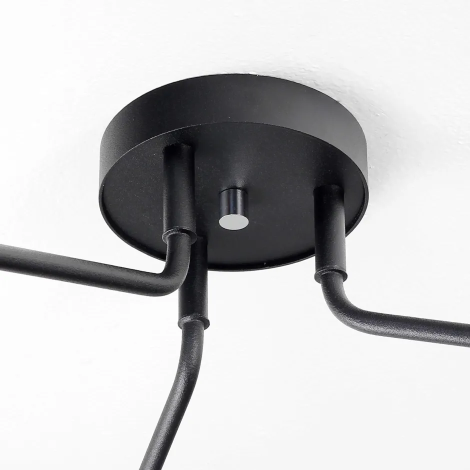 Moderne Lampen|Küchenlampen*Nowodvorski Moderne Deckenleuchte Schwarz drehbar