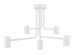 Deckenleuchten|Moderne Lampen*Sigma Moderne Deckenleuchte Weiß Metall GU10 auffällig