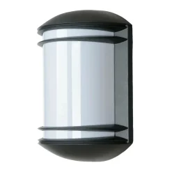 Moderne Lampen|Moderne Außenleuchten*Nowodvorski Moderne halbrunde Außen Gartenleuchte QUARTZ Anthrazit farben