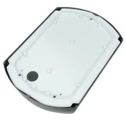 Moderne Lampen|Moderne Außenleuchten*Nowodvorski Moderne halbrunde Außen Gartenleuchte QUARTZ Anthrazit farben