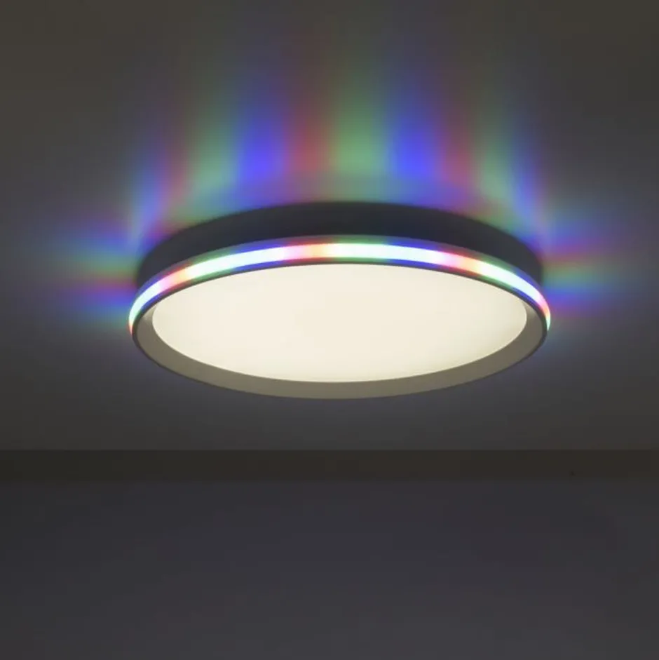 Deckenleuchten|Flurlampen*Just Light Moderne LED Deckenlampe RGB Licht Ø45 cm 2800 lm 22 W