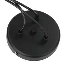 Luminex Moderne Pendelleuchte E27 Schwarz 3-flmg< Hängelampen|Esszimmer Lampen