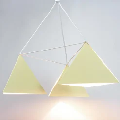 Luminex Moderne Pendelleuchte in Gelb< Hängelampen|Esszimmer Lampen