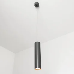 Hängelampen|Esszimmer Lampen*Nowodvorski Moderne Pendelleuchte in anthrazit 24/120 cm