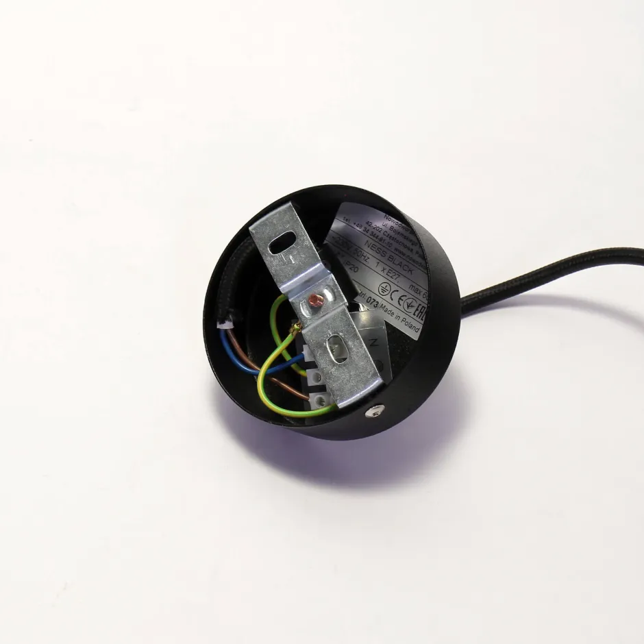 Hängelampen|Schlafzimmer Lampen*Nowodvorski Moderne Pendelleuchte NESS schwarz