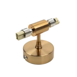 Flurlampen|Glaslampen*Easylight Moderne Spiegelleuchte in Messing DAVILA