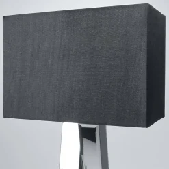 Searchlight Moderne Tischleuchte schwarz< Stofflampen|Designerlampen