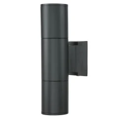 Nowodvorski Moderne Wandleuchte Schwarz Up Down IP54 Outdoor< Moderne Lampen|Fassadenstrahler