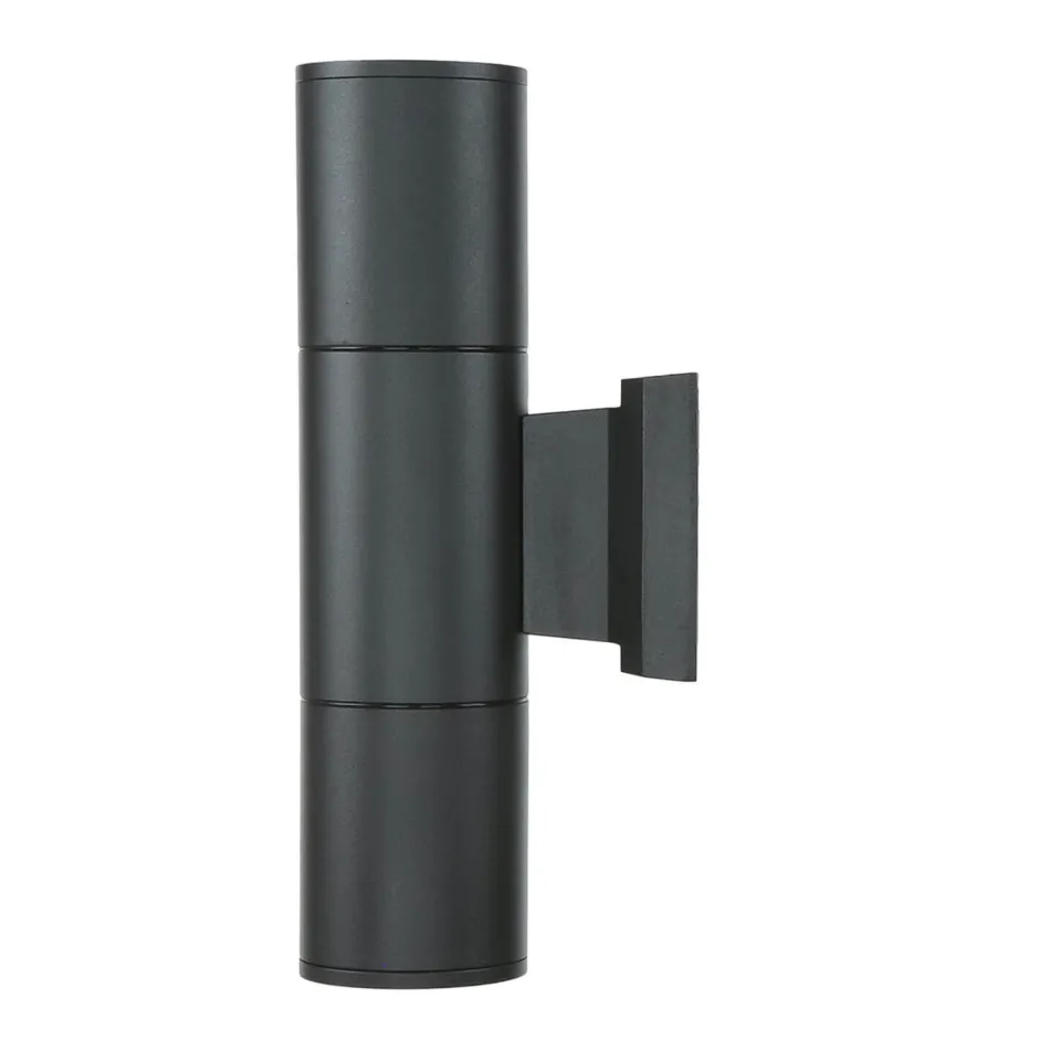 Nowodvorski Moderne Wandleuchte Schwarz Up Down IP54 Outdoor< Moderne Lampen|Fassadenstrahler
