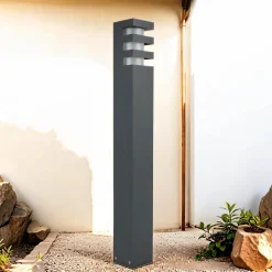 SU-MA Moderne Wegeleuchte Anthrazit 75cm IP54 E27< Moderne Außenleuchten|Wegeleuchten