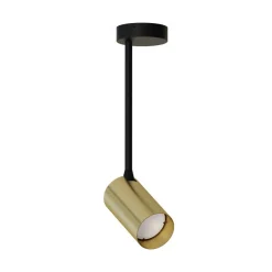 Deckenleuchten|Flurlampen*Nowodvorski Moderner Deckenspot Messing Metall H:31cm verstellbar