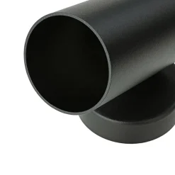 Moderne Lampen|Küchenlampen*Nowodvorski Moderner Deckenstrahler Schwarz GU10 H:13cm klein