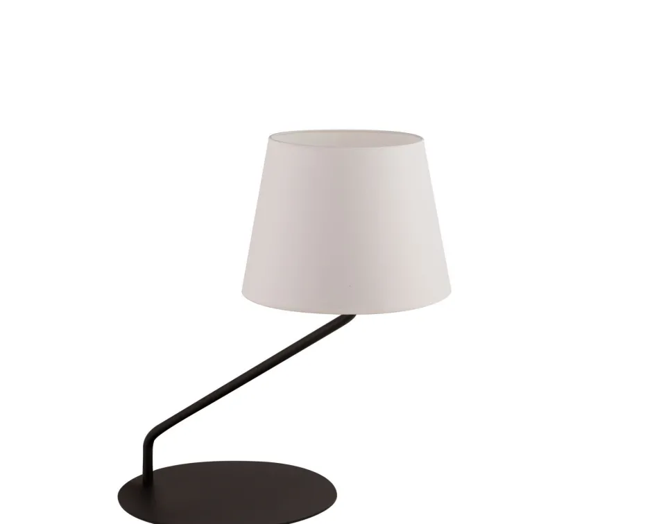 Designerlampen|Moderne Lampen*Sigma Nachttischlampe Schwarz Weiß blendarm 43 cm wohnlich