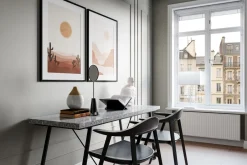 By Rydéns Nachttischlampe Stoff Metall E27 69 cm hoch Weiß Modern< Wohnzimmerlampen|Schlafzimmer Lampen