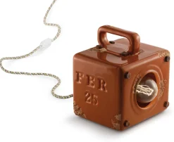 Wohnzimmerlampen|Keramiklampen*Ferroluce Nachttischleuchte Keramik 15,5 cm breit 20 cm E27 eckig