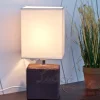 Rabalux Nachttischleuchte weiß braun E27 H:30cm Keramik< Wohnzimmerlampen|Keramiklampen