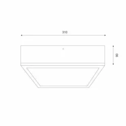 Wohnzimmerlampen|Glaslampen*Lamkur Natürliche Deckenlampe Eiche Glas L:31 cm E27 2-flmg