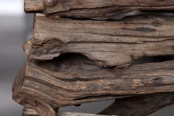 Invicta Interior Natürliche Tischlampe Modern kunstvoll 40cm Treibholz< Nachttischlampen|Holzlampen