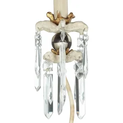 Stofflampen|Designerlampen*Elstead Niedrige Stehleuchte SELVA modernes Design 114cm