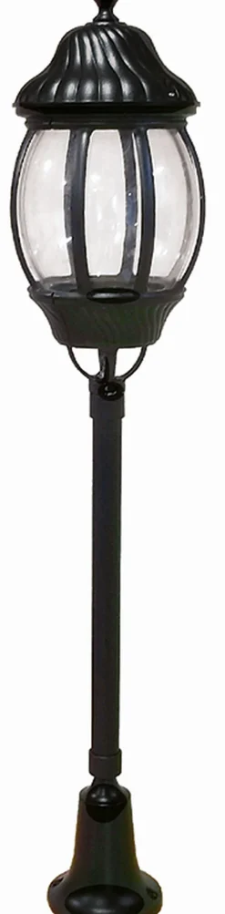 Lido Nostalgische Wegeleuchte AILEAN Schwarz 93 cm< Außenleuchten Antik|Gartenlaternen