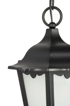 SU-MA Outdoor Pendelleuchte Schwarz IP43 Rustikal DILSEN< Außenleuchten Antik|Gartenlaternen