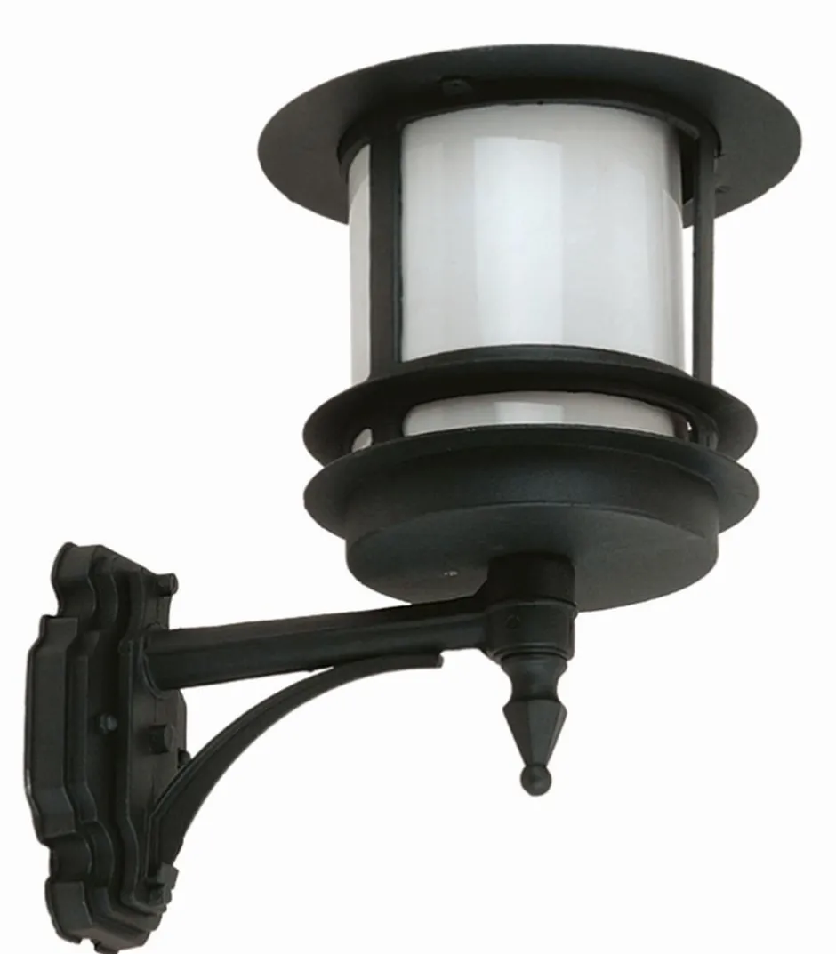 Rustikale Lampen|Rustikale Außenleuchten*Lido Outdoor Wandlampe NADO Aluminium IP43 Rustikal E27