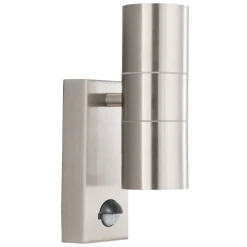 Metall Lampen|Fassadenstrahler*Searchlight Outdoor Wandlampe Up & Down Bewegungsmelder GU10 IP44