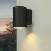 SU-MA Outdoor Wandleuchte Anthrazit IP54 Aluminium GU10< Außenwandleuchten|Metall Lampen