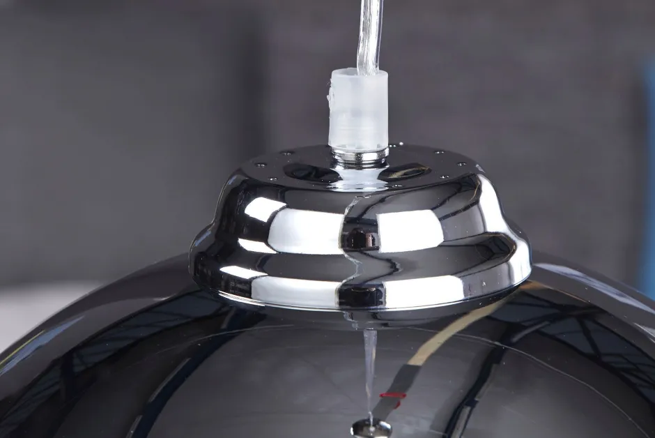 Invicta Interior Pendellampe Ø30cm rund Retro Lampe Esszimmer Kugel< Hängelampen|Esszimmer Lampen