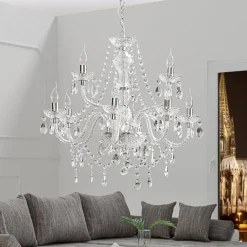Invicta Interior Pendellampe E14 Klassisch imposant Kronleuchter< Hängelampen|Esszimmer Lampen
