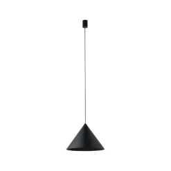 Schlafzimmer Lampen|Feuchtraumleuchten*Nowodvorski Pendelleuchte Ø 35 cm GU10 Schwarz Metall Kegelschirm