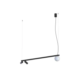 Hängelampen|Bürolampen*Nowodvorski Pendelleuchte Aluminium Glas 107 cm GU10 G9 blendarm