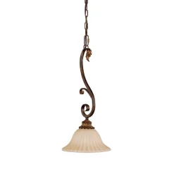 Elstead Pendelleuchte ANABELL 10 in Bronze Antik kürzbar< Rustikale Lampen|Designerlampen