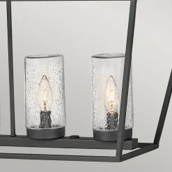 Elstead Pendelleuchte außen 101,6 cm lang E14 IP44 Schwarz Vintage< Metall Lampen|Vintage Lampen