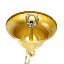 Metall Lampen|Messinglampen*Lido Pendelleuchte Außen Messing Glas Terrasse Ø23cm