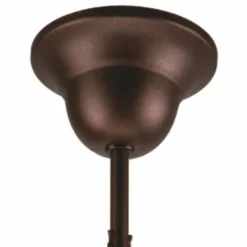 Hängelampen|Esszimmer Lampen*Lamkur Pendelleuchte Braun Metall Esstisch Rustikal 3xE27