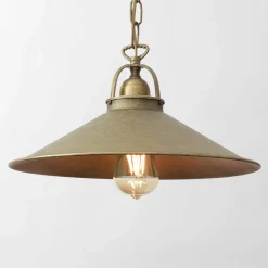 Giovanni Battista Pendelleuchte Bronze Antik Groß Handarbeit< Hängelampen|Esszimmer Lampen