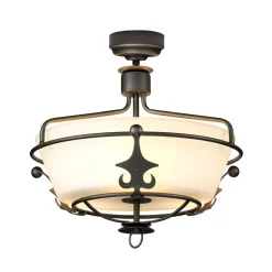 Hängelampen|Esszimmer Lampen*Elstead Pendelleuchte CAMELOT 10 Graphit Ø43cm Lampe