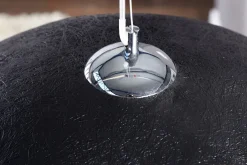 Hängelampen|Esszimmer Lampen*Invicta Interior Pendelleuchte Ø50cm rund Modern Design Gold schwarz