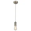 Industrie Lampen|Vintage Lampen*Elstead Pendelleuchte COLGAR Messing Nickel Esstisch Lampe