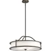 Elstead Pendelleuchte CORDA Ø61cm 4-flammig Decke Lampe< Hängelampen|Moderne Lampen