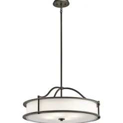 Elstead Pendelleuchte CORDA Ø61cm 4-flammig Decke Lampe< Hängelampen|Moderne Lampen
