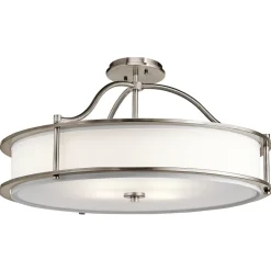 Moderne Lampen|Designerlampen*Elstead Pendelleuchte CORDA Ø61cm kürzbar 4-flmg Esszimmer