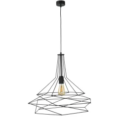 Jupiter Pendelleuchte Draht Schwarz geometrisch Esstisch< Hängelampen|Esszimmer Lampen