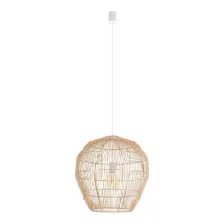 Nowodvorski Pendelleuchte E27 Bambus Natur B:50 cm höhenverstellbar< Hängelampen|Bürolampen