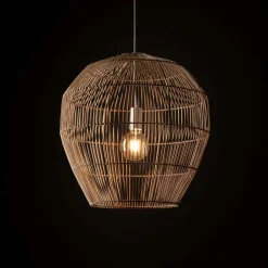 Nowodvorski Pendelleuchte E27 Bambus Natur B:50 cm höhenverstellbar< Hängelampen|Bürolampen