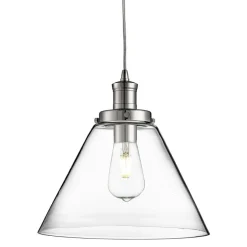 Searchlight Pendelleuchte E27 PYRAMID verchromt< Hängelampen|Vintage Lampen