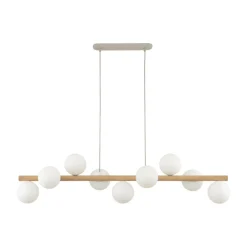 TK Lighting Pendelleuchte Esstisch 117 cm lang H: max. 125 cm verstellbar< Hängelampen|Bürolampen