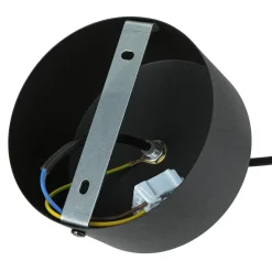 Luminex Pendelleuchte Esstisch Metall rund 40 cm Schwarz Gold< Moderne Lampen|Küchenlampen