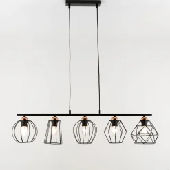 Easylight Pendelleuchte Esstisch Schwarz Drahtgestell Schirm< Designerlampen|Moderne Lampen